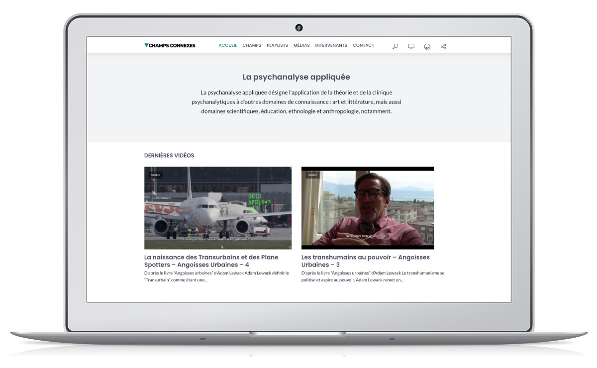 Création d'un blog vidéo pour psychiatre et la psychanalyse